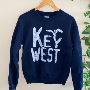 Key west crew neck sweatshirt
